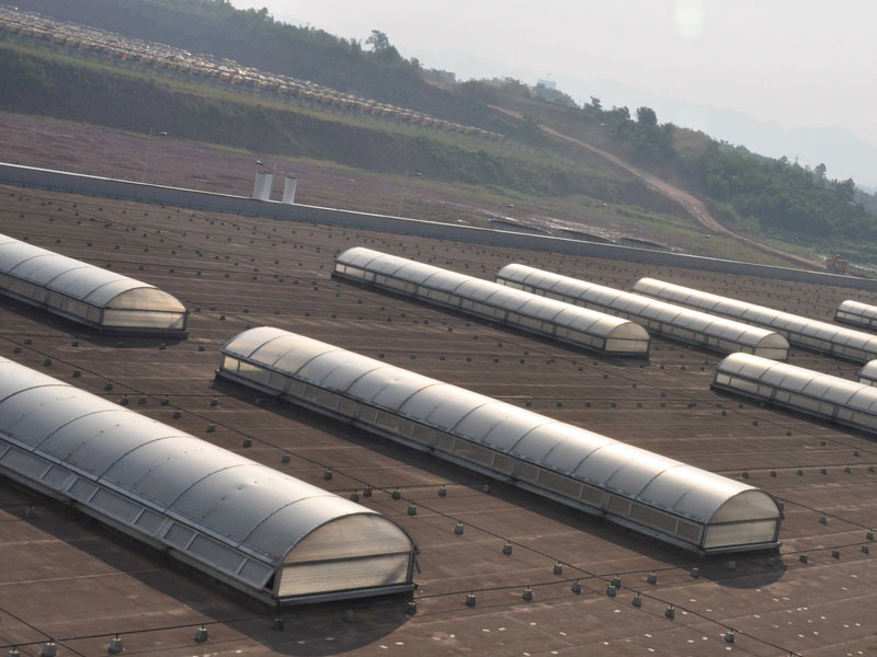 圆拱形排烟天窗